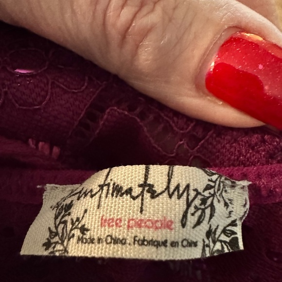 Free People Thank You Never Strappy Bodysuit Size Medium - Picture 4 of 5